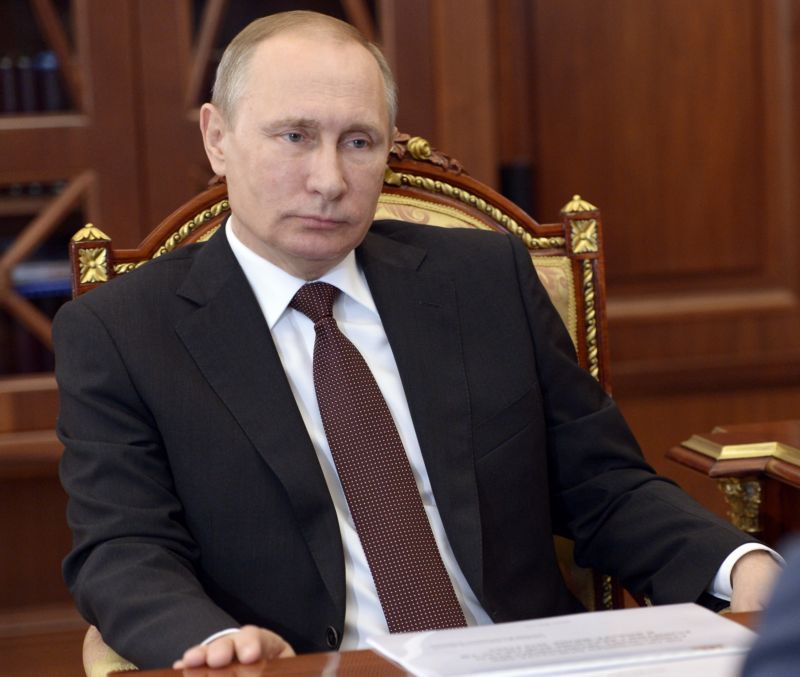 Ruský prezident Vladimir Putin. Ruský prezident Vladimir Putin.