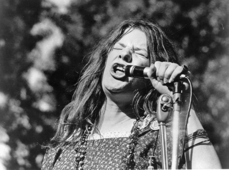 Rockerka Janis Joplinová. Rockerka Janis Joplinová.