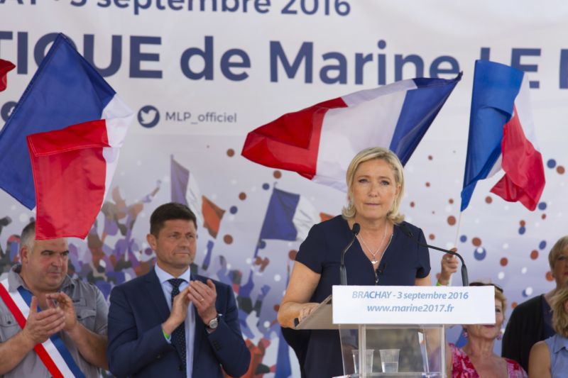 Marine Le Penová. Marine Le Penová.