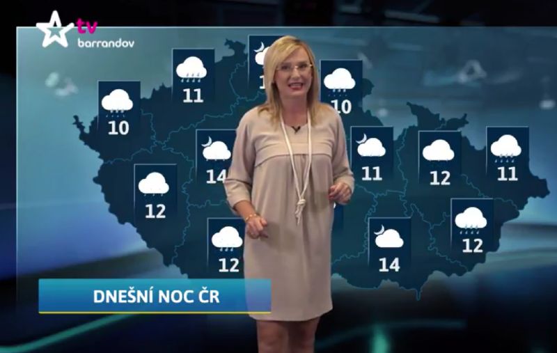 Moderátorka Štěpánka Duchková. Moderátorka Štěpánka Duchková.
