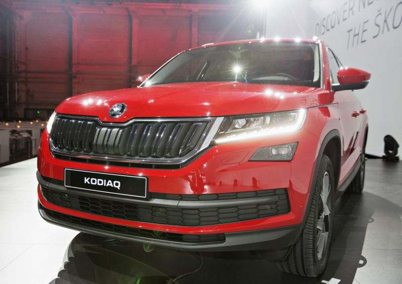 Nový model Škoda Kodiaq.