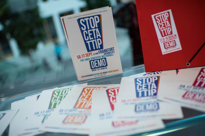 TTIP má mnoho odpůrců (ilustrační foto).