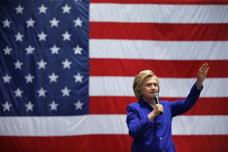 Hillary Clintonová. 