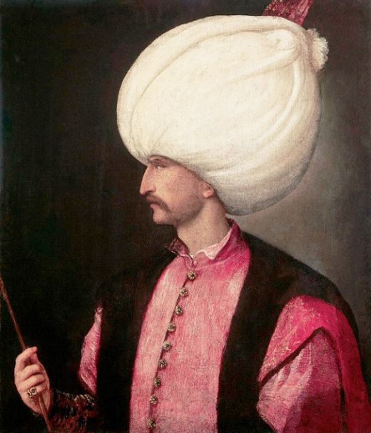 Sultán Sulejman I. zvaný Nádherný nebo Zákonodárce.