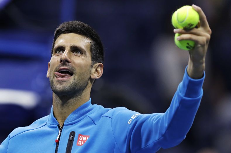 Tenista Novak Djokovič.
