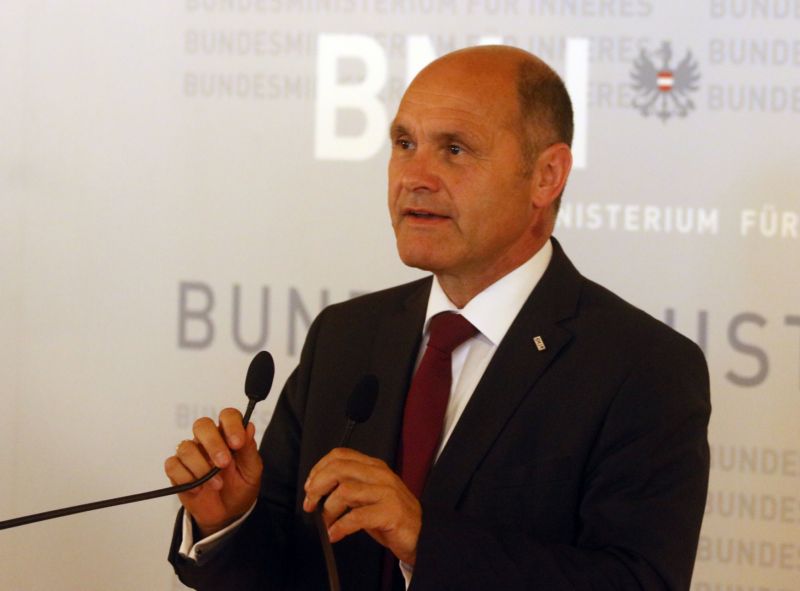 Rakouský ministr vnitra Wolfgang Sobotka. Rakouský ministr vnitra Wolfgang Sobotka.