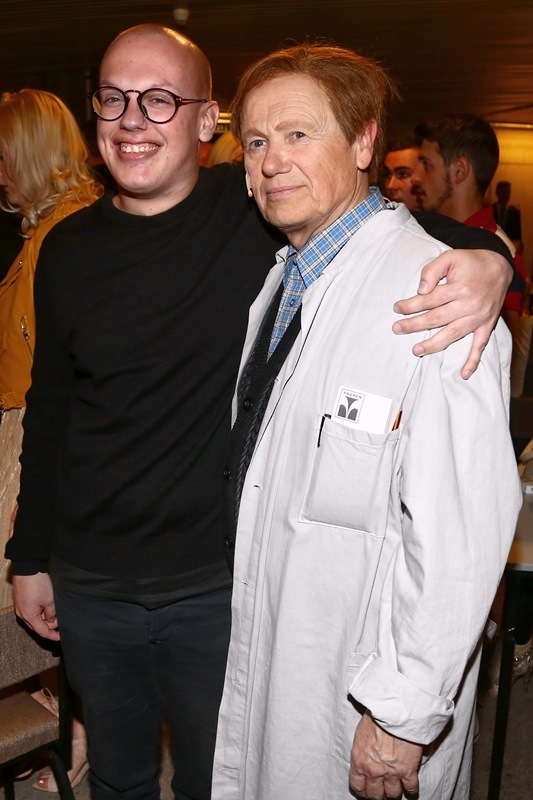 Jiří Korn se synem Filipem. Jiří Korn se synem Filipem.