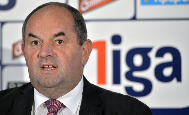 Předseda FAČR Miroslav Pelta.