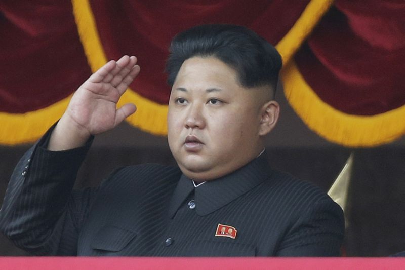 Diktátor Kim Čong-un.