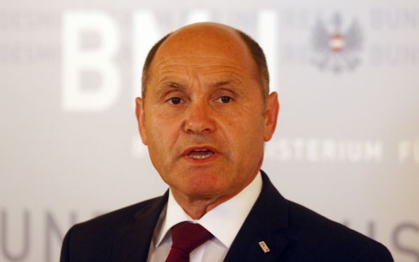 Ministr vnitra Wolfgang Sobotka.