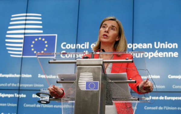 Šéfka diplomacie EU Federika Mogheriniová. 