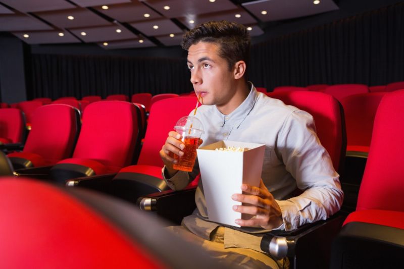 Téměř prázdné kino (ilustrační foto). 