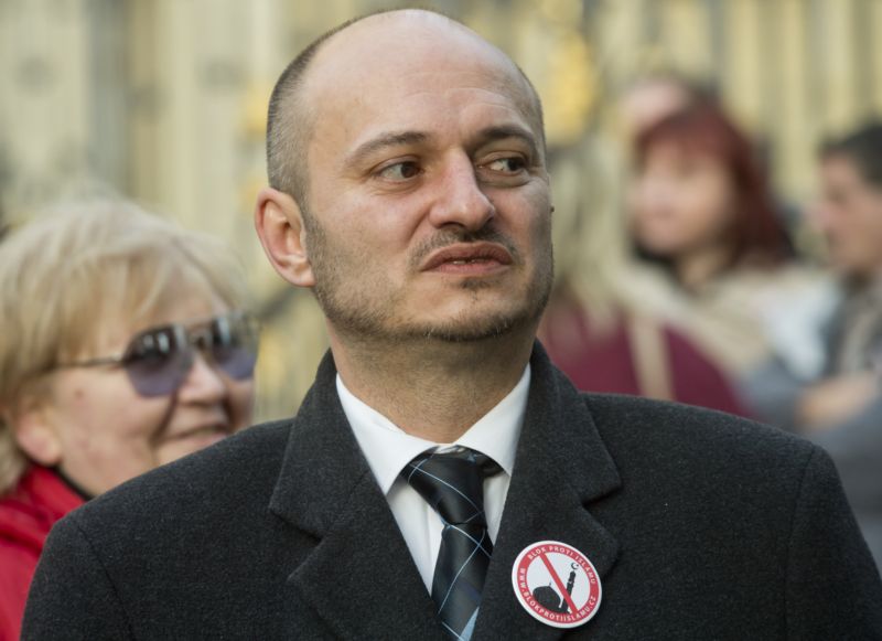 Antiislamista Martin Konvička.
