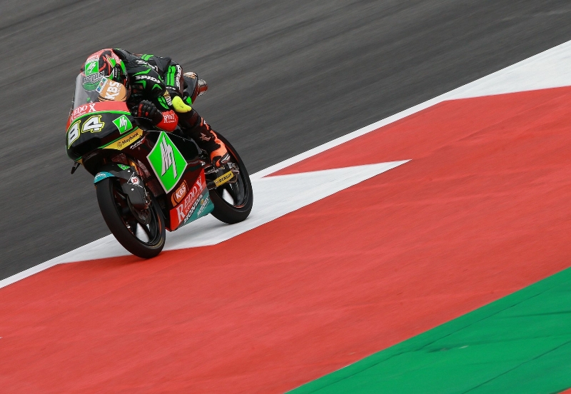 Český motocyklový závodník Jakub Kornfeil.