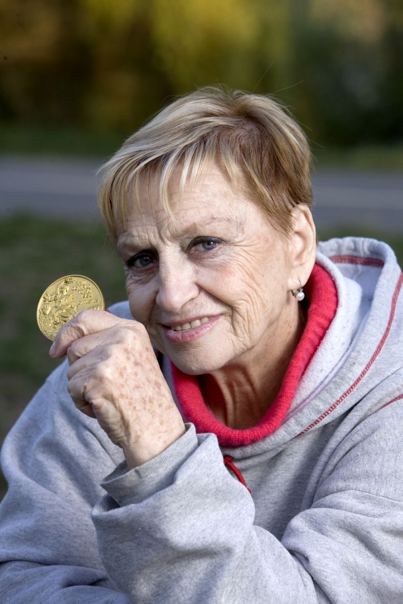 Věra Čáslavská.