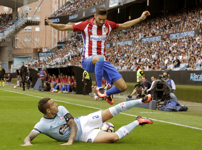 Fotbalisté Atlética Madrid porazili Celtu Vigo.