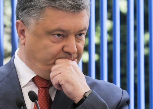 Ukrajinský prezident Petro Porošenko.