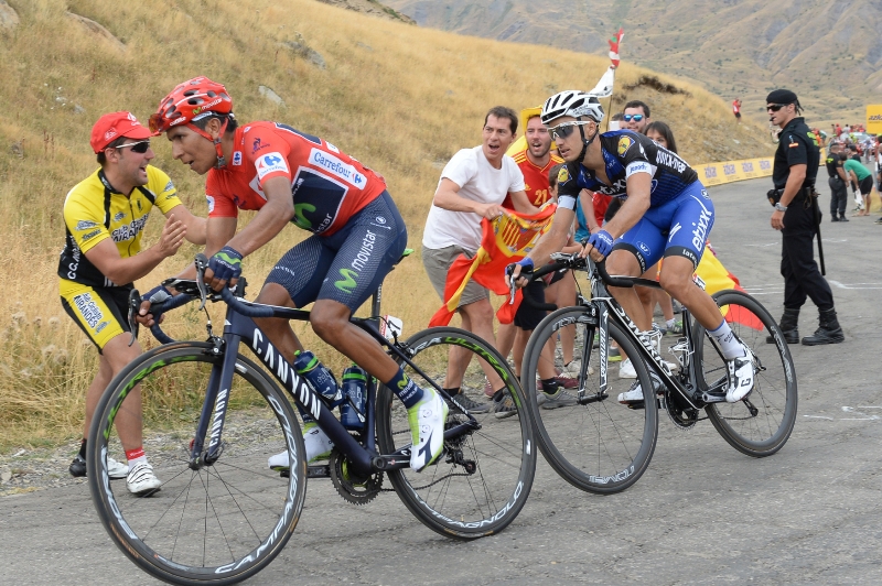 Kolumbijský cyklista Nairo Quintana