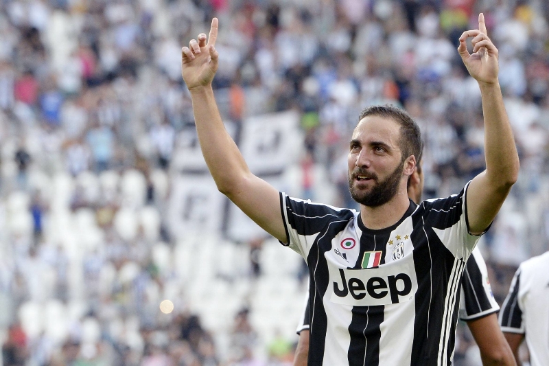 Argentinský fotbalista Gonzalo Higuaín.