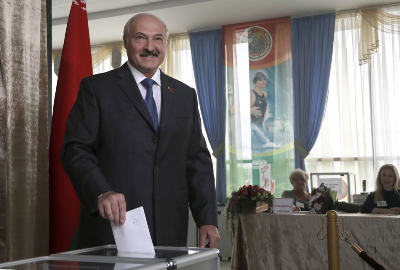 Běloruský prezident Alexandr Lukašenko.