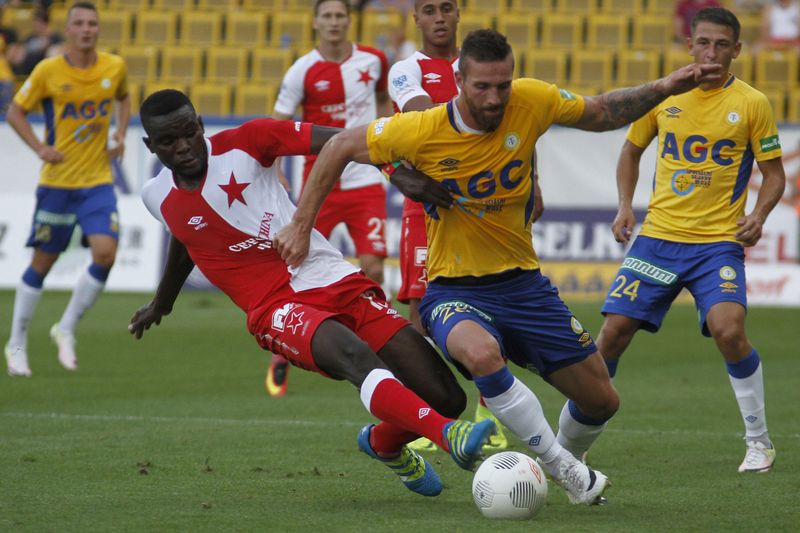 Slavia remizovala v Teplicích.