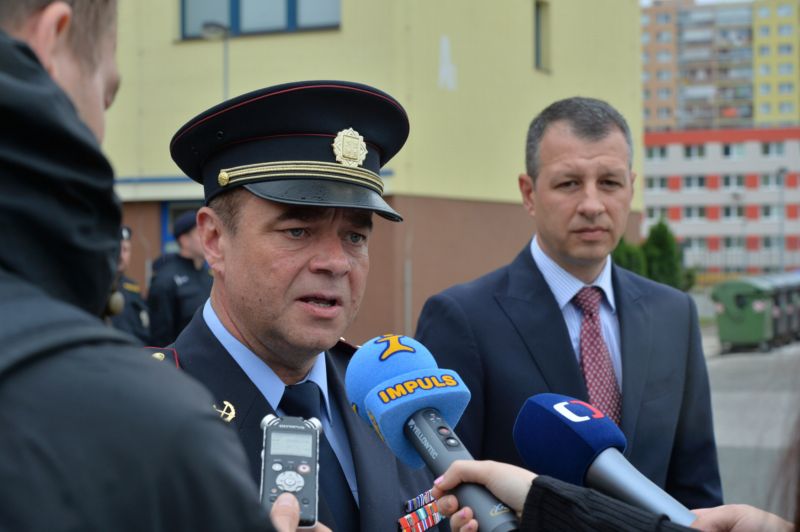 Zleva Petr Petřík a Paskal Stojcheski.