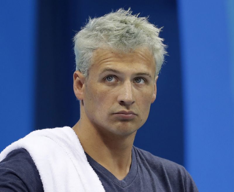 Americký plavec Ryan Lochte.