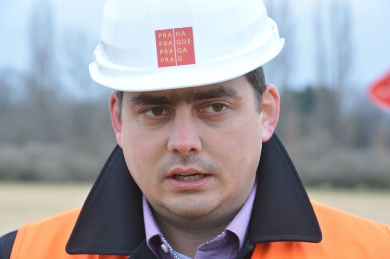 Náměstek primátorky Petr Dolínek.