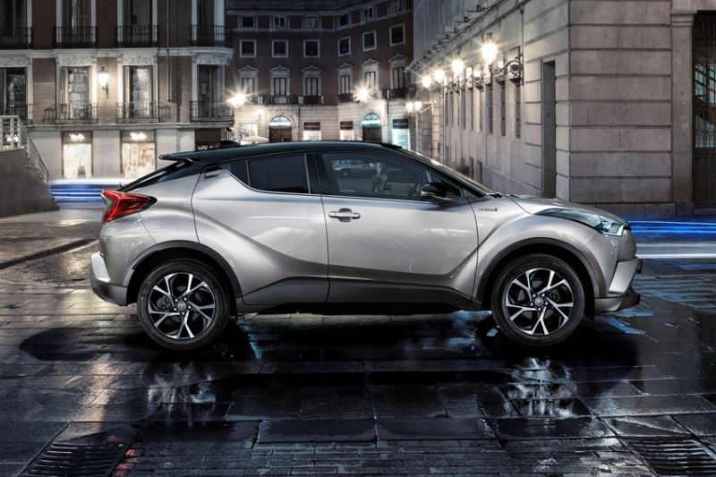 Nový crossover značky Toyota - model C-HR.