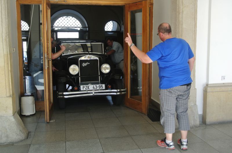 Historický automobil Praga Alfa XIX. Historický automobil Praga Alfa XIX.