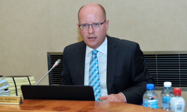 Premiér Bohuslav Sobotka.