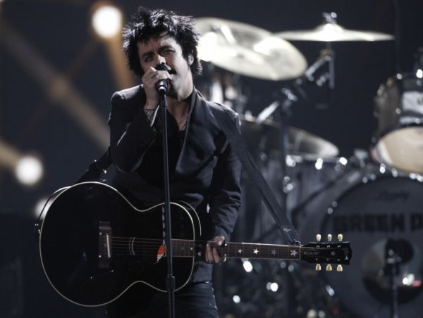 Frontman kapely Green Day Billie Joe Armstrong.