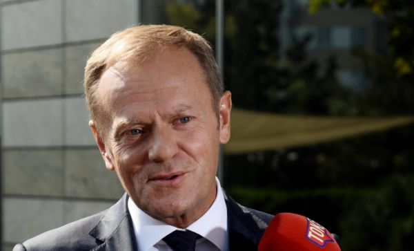 Předseda Evropské rady Donald Tusk.