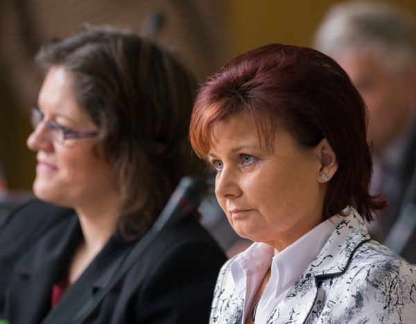 Poslankyně KSČM Alena Nohavová.