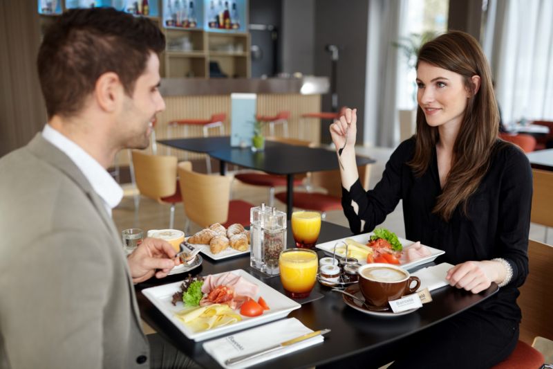 Zdravé snídaně v hotelu Barceló.