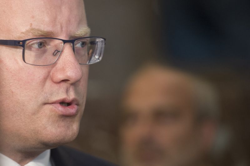 Premiér Bohuslav Sobotka. Premiér Bohuslav Sobotka.
