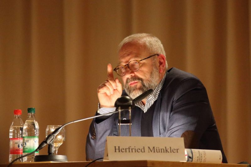 Německý politolog Herfried Münkler.