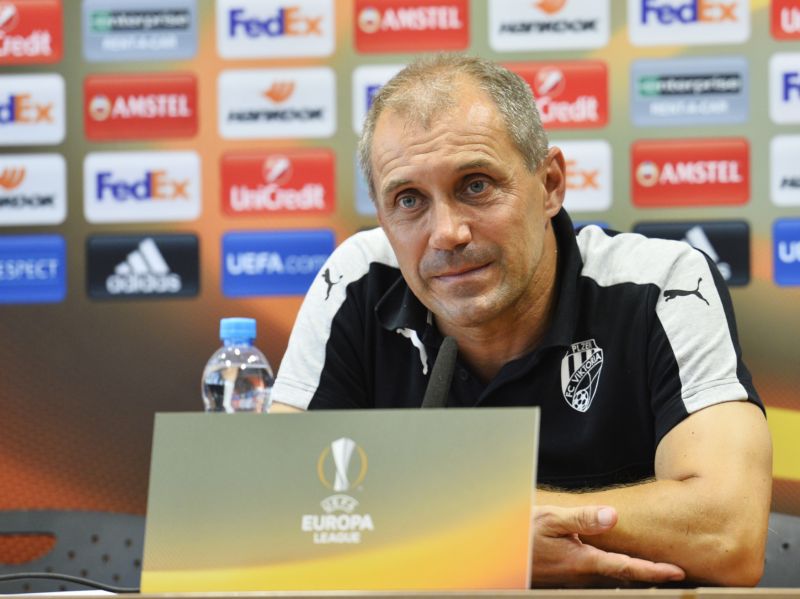 Trenér fotbalistů Plzně Roman Pivarník.