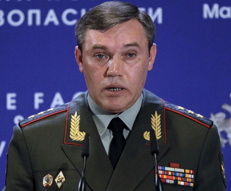 Náčelník generálního štábu ruských ozbrojených sil Valerij Gerasimov.