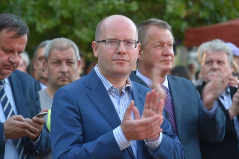 Premiér Bohuslav Sobotka.
