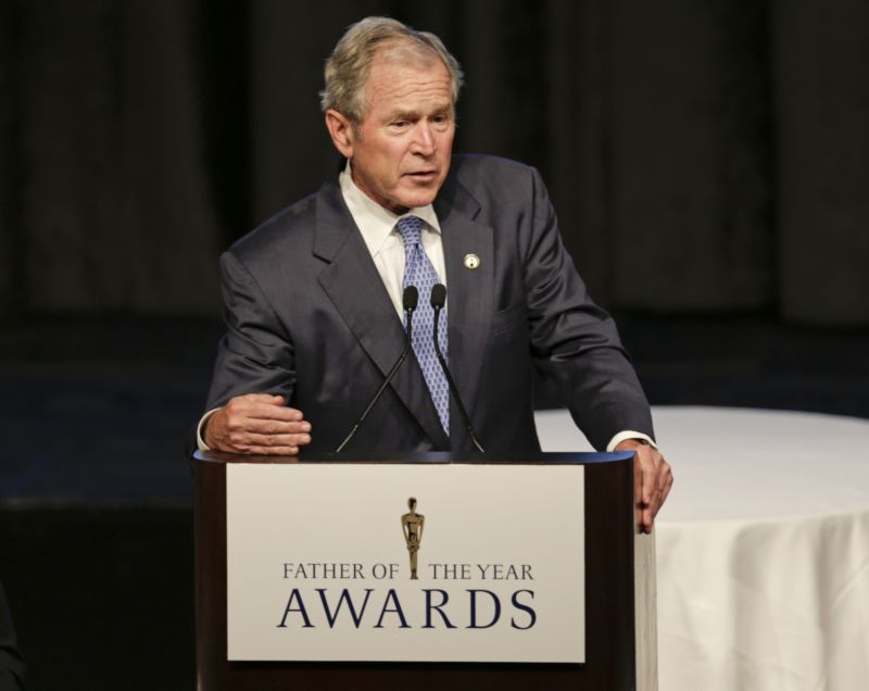 Exprezident Ameriky George W. Bush.