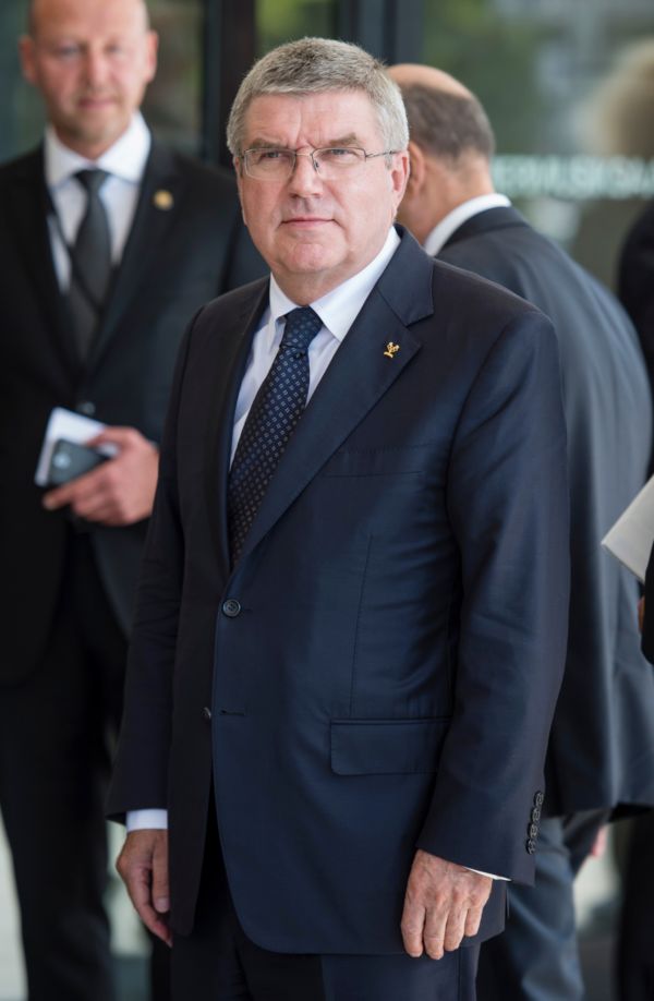 Předseda Mezinárodního olympijského výboru Thomas Bach.