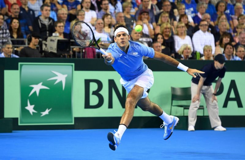 "Byl to neskutečný zápas z obou stran," řekl Del Potro.