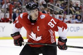 Nejmladší kapitán v historii NHL Sidney Crosby.
