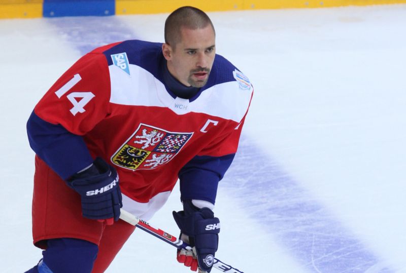 Kapitán hokejové reprezentace Tomáš Plekanec.