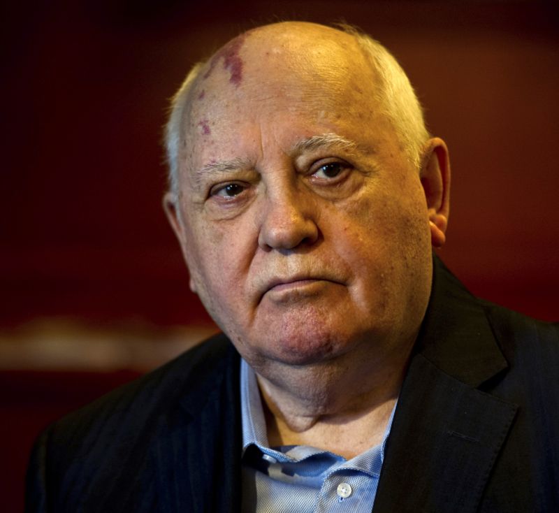 Bývalý sovětský prezident Michail Gorbačov.