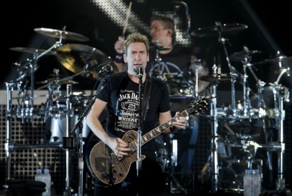 Skupina Nickelback v Česku poprvé vystoupila v roce 2013.