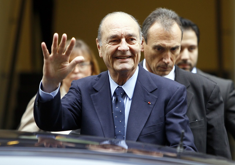 Bývalý francouzský prezident Jacques Chirac.