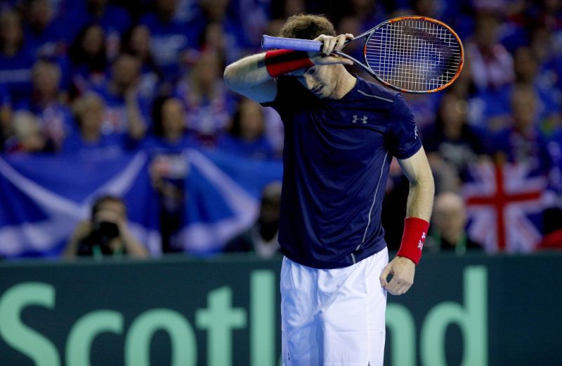 Britský tenista Andy Murray.