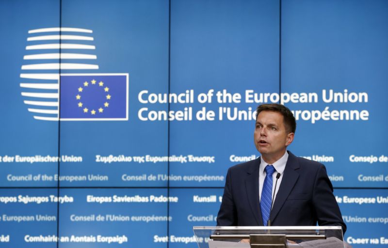 Slovenský ministr financí Peter Kažimír.